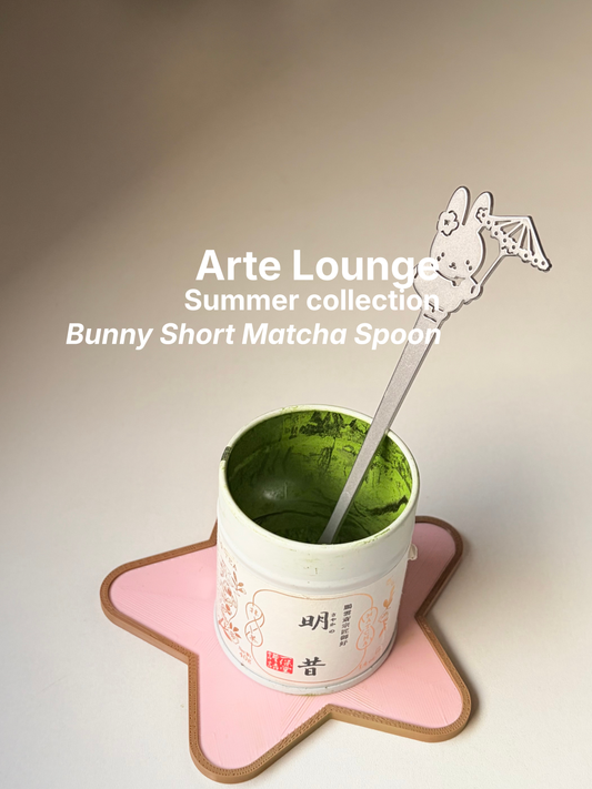 Bunny Chasaku Spoon | Stainless Steel Matcha Spoon