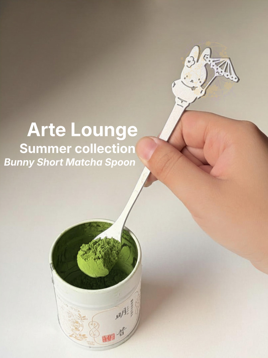 Bunny Chasaku Spoon | Stainless Steel Matcha Spoon