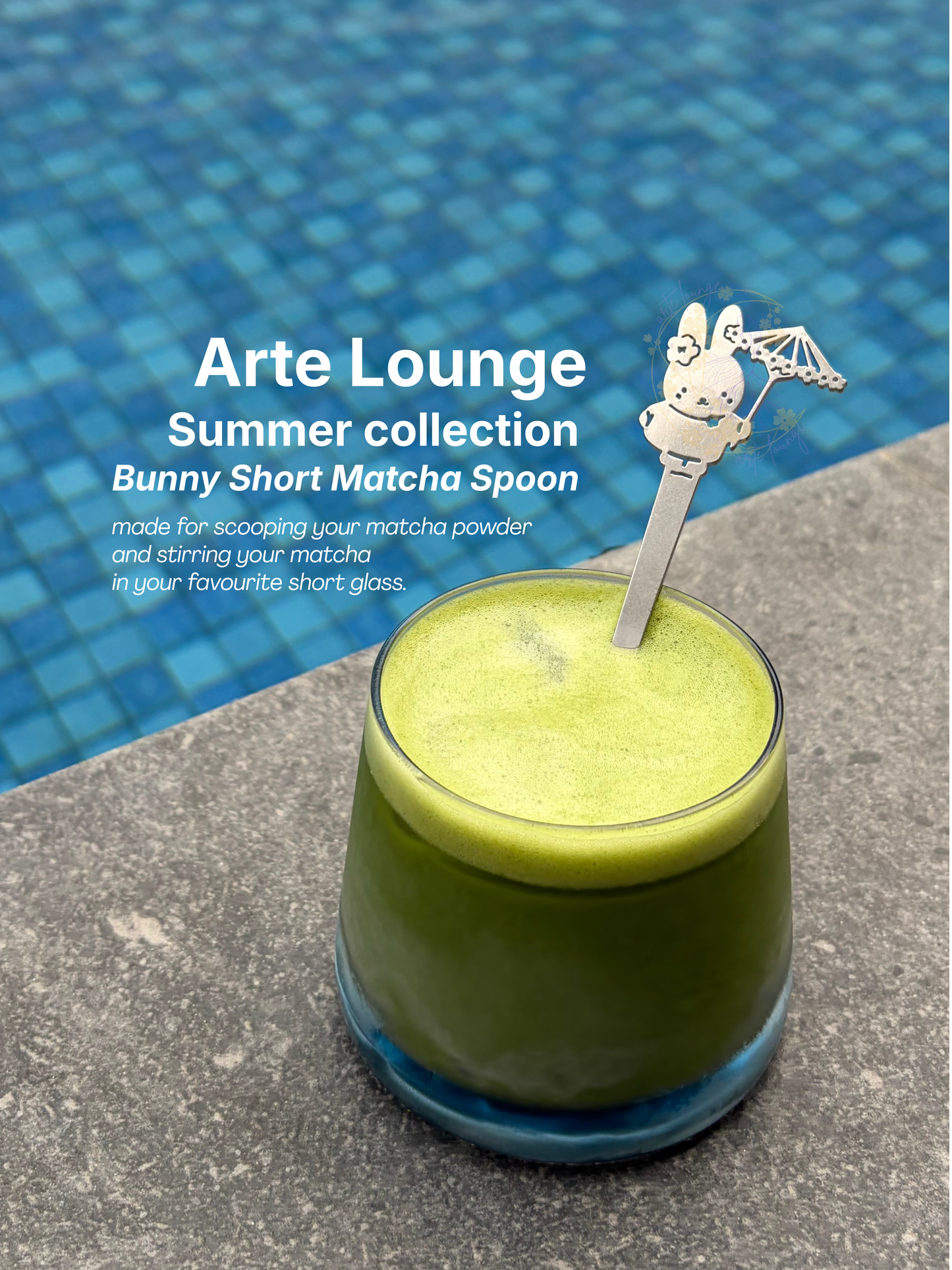 Bunny Chasaku Spoon | Stainless Steel Matcha Spoon